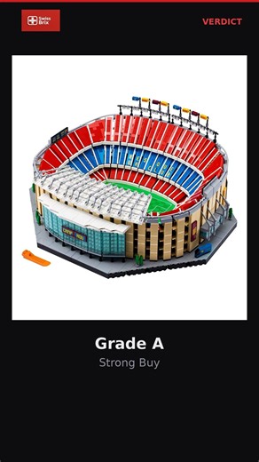Camp Nou - FC Barcelona: Grade A LEGO investment