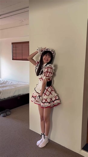 ヤンマガWebさんに石井泉羽が登場させていただきました！‎🤍 講談社ヤンマガchさんのチャンネルにもメイキング映像アップされています🫶🏻 #アイドル #ハロプロ #石井泉羽 #メイド服 #ヤンマガWeb
