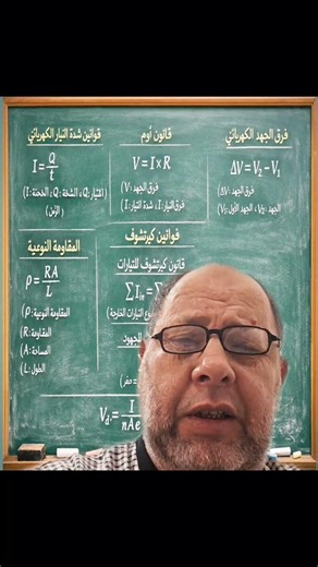 استعد لامتحان النهائي مراجعة الدوائر الكهربية امتحان 2025 فيزياء 12