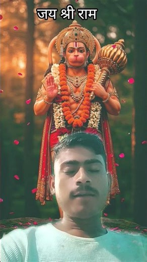 Jinke dil me vasate ram 🙏🏻⚜️#hanuman #jayshreeram #bhaktisong #bhajan #song