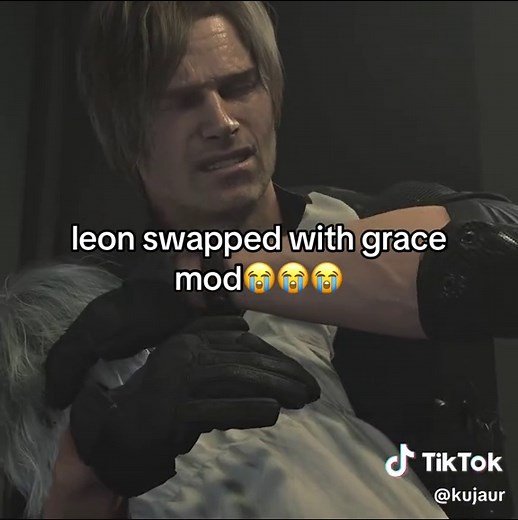 Leon Kennedy and Grace Swapped: Resident Evil Mod Showcase