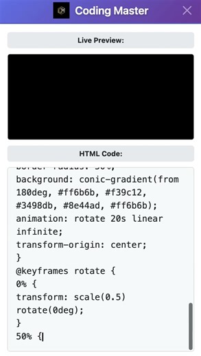 Colorful Dots Animation #coding #programming #developer #css #html #umservicesofficial #javascript