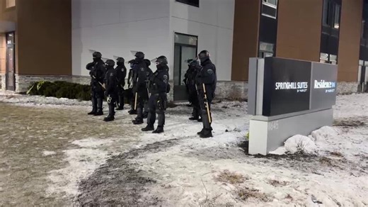 26 people arrested following protest at Maple Grove hotel