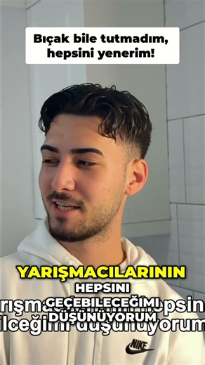 Bıçak Bile Tutmadım Ama Yarışmacıları Geçerim!