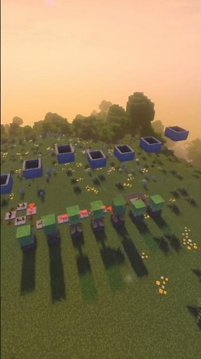 Insane Piston Wave Machine in Minecraft – Satisfying Slime Motion!