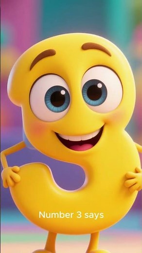 Meet Number 3 The Mighty Counting Hero