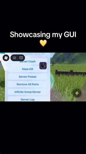 GUI SHOWCASE #exploiting #roblox #fun #robloxedit #fypシ #fyp #xybca #coding #gaming #exploiter #fupp