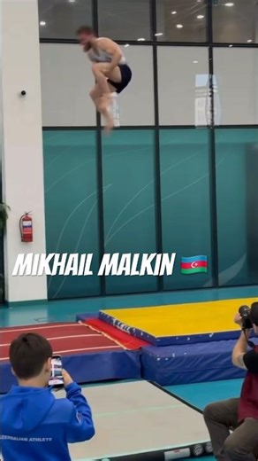 Mikhail Malkin at the Azerbaijan Republic Championship 2025🇦🇿 #tumbling #azerbaijan #gymnast
