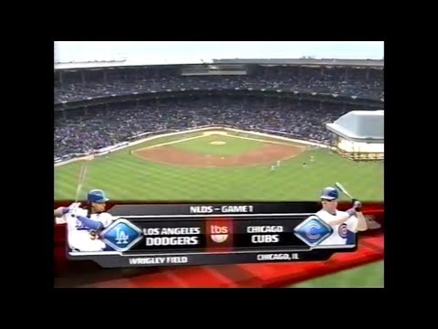 2008 NLDS Game 1 (pt1/4) - Dodgers at Cubs - Wed, October 1, 2008 - 5:38pm CDT - TBS