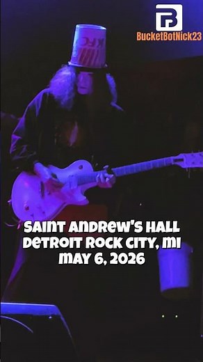Buckethead Nukes "Jordan" Solo at Saint Andrew's Hall, Detroit, MI 2026 #buckethead #mj23 #jordan