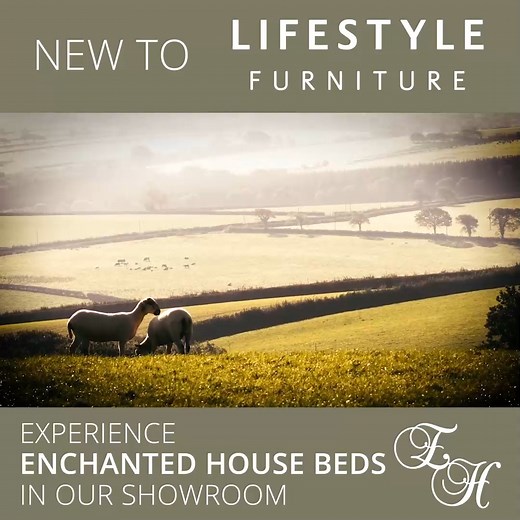 Introducing Enchanted House Beds — the brand new collection at Lifestyle Furniture ✨🛌 Pop into our main showroom today and experience these lavish mattresses and divans, handmade in the heart of Devon. For over a decade, the artisan makers at Enchanted House have been crafting luxurious beds and mattresses from their home near the wilds of Dartmoor. Each creation is made using natural materials from the company’s private family sheep farm, with exceptional quality guaranteed at each step in the