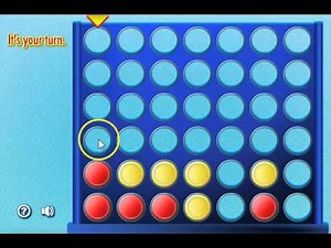 Winning Connect 4 by: Making a Square and Owning Rows