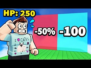 Roblox but every second you get +1 Health