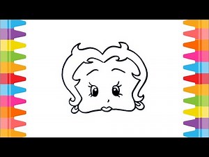 How to Draw Betty Boop Step by Step