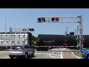 Main Street (NC 96) Railroad Crossing, Youngsville, NC