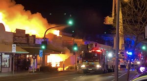 Prospect Road’s Rosemont Hall and Sunny’s Shop Destroyed By Fire Overnight