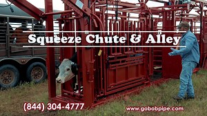 Check out the Diamond W. Portable Cattle working system in action! Call GoBob today for all your cattle working needs! Call: 1-844-304-4773 email: deals@gobobpipe.com visit: www.gobobpipe.com | GoBob Pipe & Steel - America's Farm & Ranch Equipment