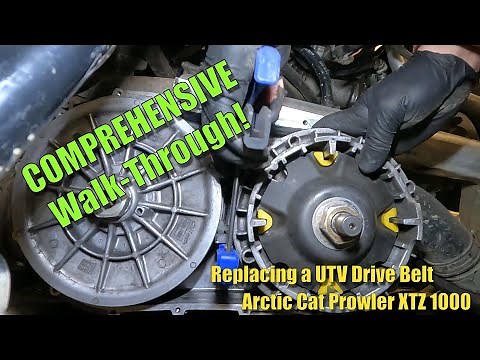 How To: 2013 Arctic Cat Prowler XTZ 1000 Drive Belt Replacement