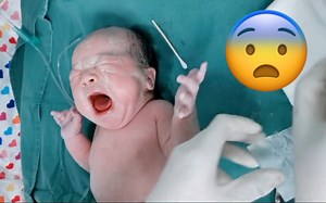 刚从娘胎出来有多凶猛？宝宝一声咆哮，把护士都震住了
