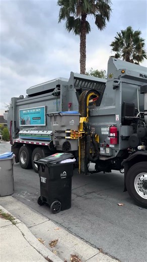 San Jose Recycling Collection #garbagetruck