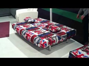 Cómo se abre un sofá cama de empuje