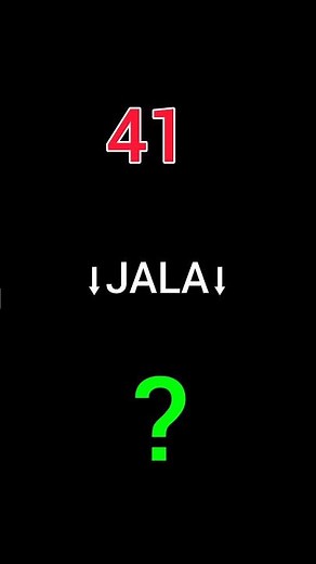 cual número jala el 41