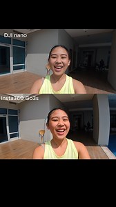 Low-light comparison 🌙 The DJI Osmo Nano adjusts to darkness more smoothly, while the Insta360 GO 3S shows stronger contrast even without filters. What I like about Nano is that it also has 10-bit D-Log M, which gives more flexibility when color grading without breaking the footage or losing quality. Same settings for both: • 4K 30fps • No filter DJI Osmo Nano: • D-Log off • Horizon Balancing on GO 3S: • FOV: UltraWide • Stabilization: Max Sharing this so you can see the differences for yoursel