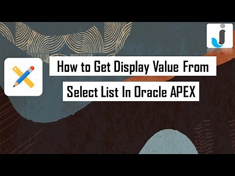 How to Get Display Value From Select List In Oracle APEX
