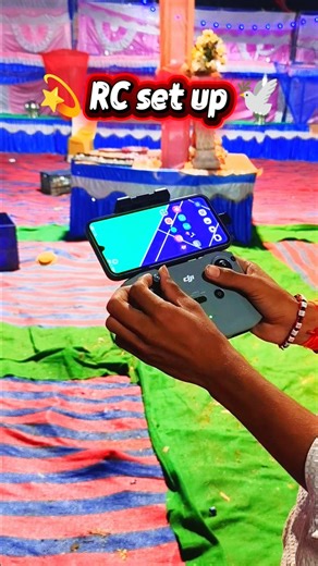Dji RC Set up ❤️🕊️ #drone #shorts