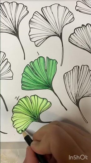 🍁 Coloring Leaves | Relaxing Leaf Coloring Page
