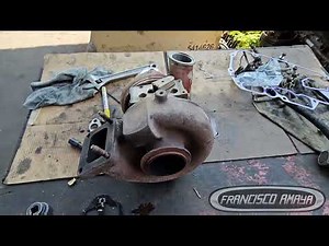 CUMMINS ISX15 TURBO FAILURE STUCK CLOSE NO POWER ENGINE DIES AFTER A MOMENT OF RUNNING