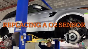 White Range Rover Sport Supercharged | O₂ Sensor Repair & Preventative Maintenance | DMV