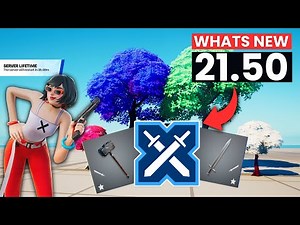 MELEE MANAGER FINALLY HERE, CREATIVE FIRST PERSON & More! What's New FORTNITE UPDATE 21.50!