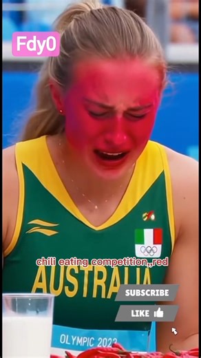 Amazing... chili eating competition..