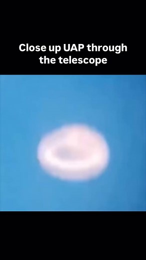 A UAP / UFO clise up through a telescope! | The Ancient Scientist