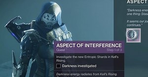 Destiny 2 Aspect of Interference quest steps: How to unlock Diamond Lance, Glacial Harvest, Touch of Winter