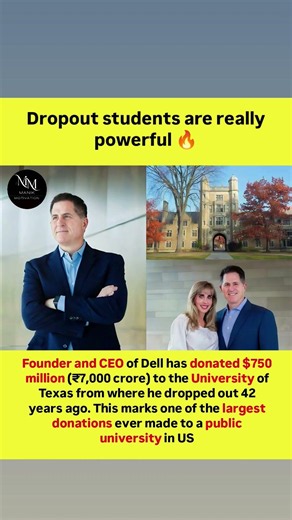 Dell Founder Shocks The World With ₹7,000 Crore Donation ☠️💰