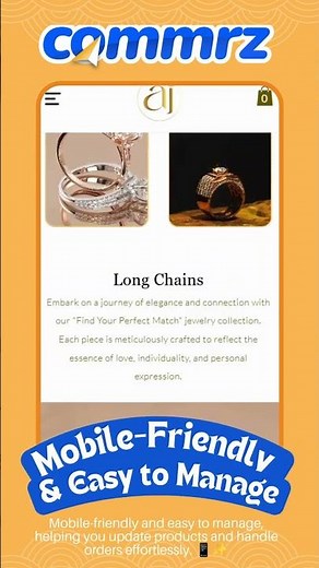 💎 Create Your Jewellery Website with Advanced Ecommerce Features