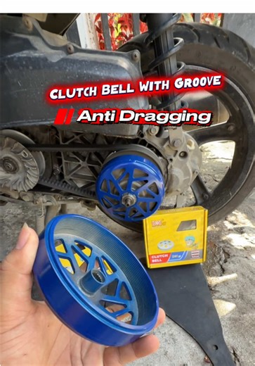 Clutch Bell with Groove: Enhance Your Honda Click Performance
