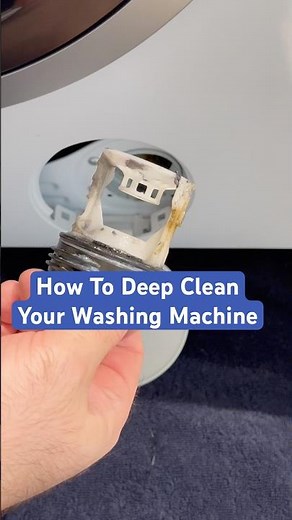 The easiest way to deep clean your Washing Machine