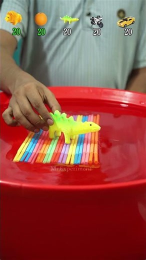 GUESS HOW MANY MASK WILL FLOAT ? #experiment #satisfying #waterexperiment #asmr #asmrsounds