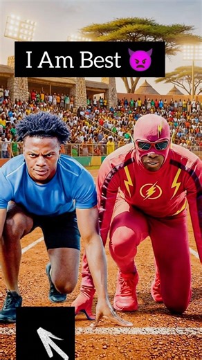 ShowSpeed vs. Flash: Epic Race to Victory! #ishowspeed #ishowspeedshorts #flash #shorts #viral