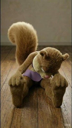 Seductive Sandy Cheeks Forward Fold Yoga Pose #soles #yoga #spongebob