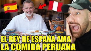 EL REY de ESPAÑA AMA la COMIDA PERUANA y se LAMENTA de PERDER PERÚ!! Bienvenidos a otro vídeo para el canal. Hoy descubrimos que el Rey de España es fan de la comida peruana. Y obviamente se lamenta de perder el territorio peruano en el que tiene esta maravillosa gastronomia. ¿Sabías que el Rey de España le gusta la comida peruana? #comidaperuana #comidadeperu #peru | Dani DM