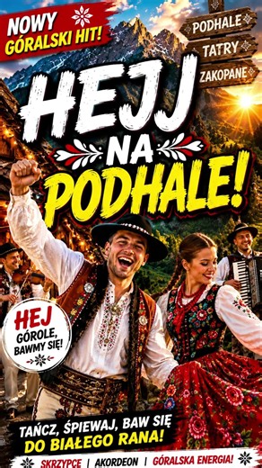 🔥 HEJ NA PODHALE! 🏔️ Najbardziej wpadający w ucho góralski hit! 🎻💃