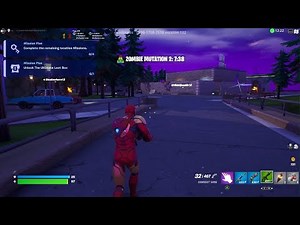 Fortnite:Creative, Deadpines:Zombie Survival Map Gameplay.