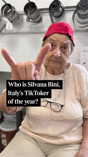 The Times and The Sunday Times on Instagram: "Italy’s favourite TikTok influencer thinks most people on the platform should get a real job. @nonnasilviofficial has worked as a cleaner, a seamstress, a poultry wholesaler, a wine and olive oil maker — and she is an 84-year-old grandmother.⁠ ⁠ Silvana Bini, who found fame with her videos cooking classics such as carbonara and lasagne, was voted TikTokker of the year at a glitzy awards ceremony in Milan this week, after taking the lion’s share of th