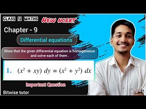 Ex 9.4 class 12 maths q1 | Ex 9.4 q1 class 12 | Question 1 exercise 9.4 Class 12