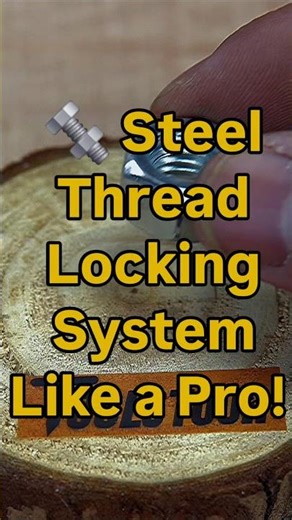 🔩 Steel Thread Locking System Like a Pro! 💯 #diytools #explore #homeimprovement #tipsandtricks