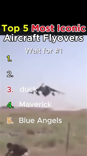 Ranking the Top 5 Most Iconic Aircraft Flyovers 😲😲 #top5 #usa #aircraft